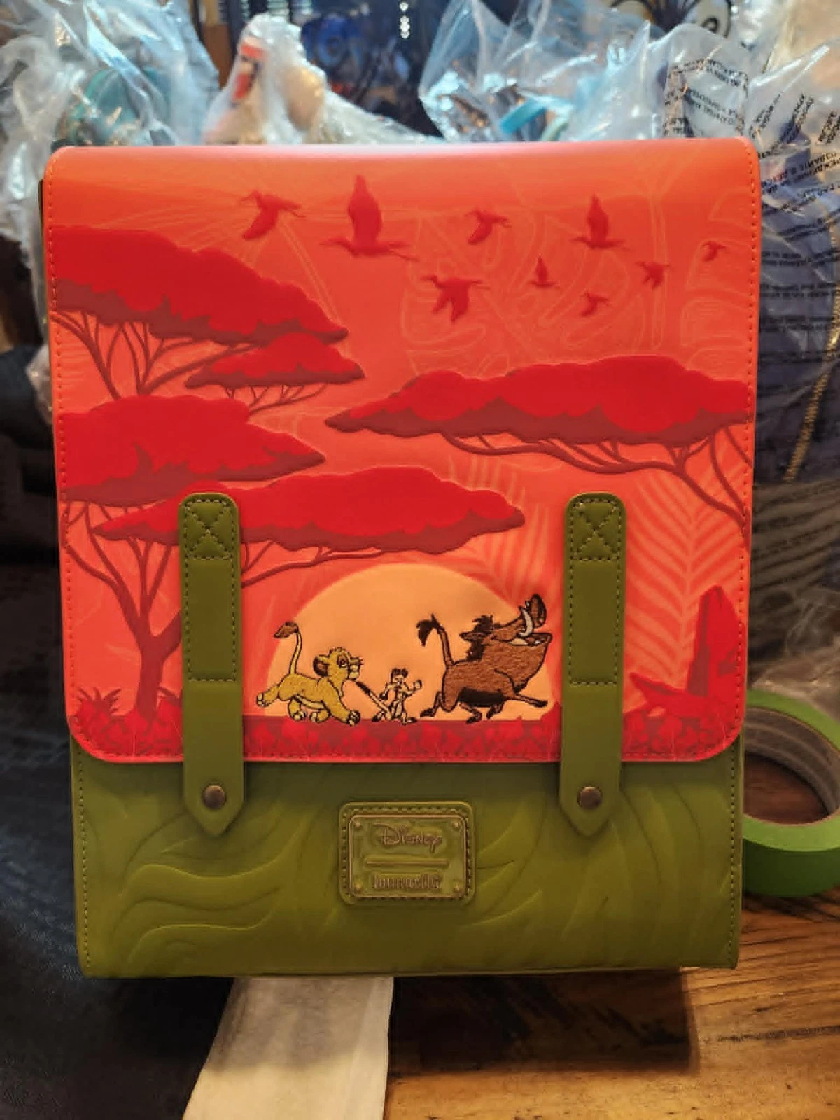 Loungefly Disney The Lion King Simba Pumbaa Timon