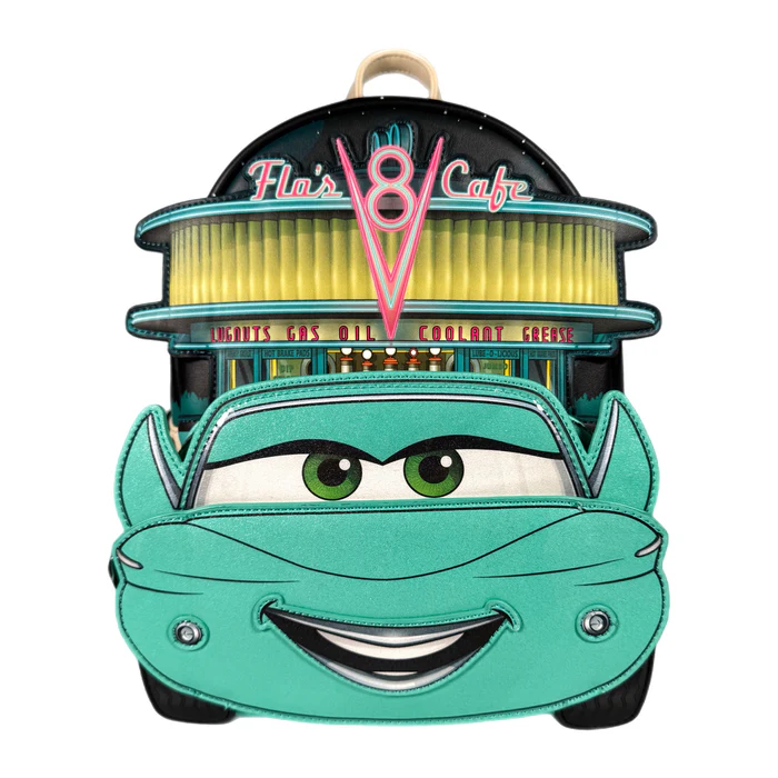 Loungefly Pixar Cars Flo Cosplay Mini Backpack
