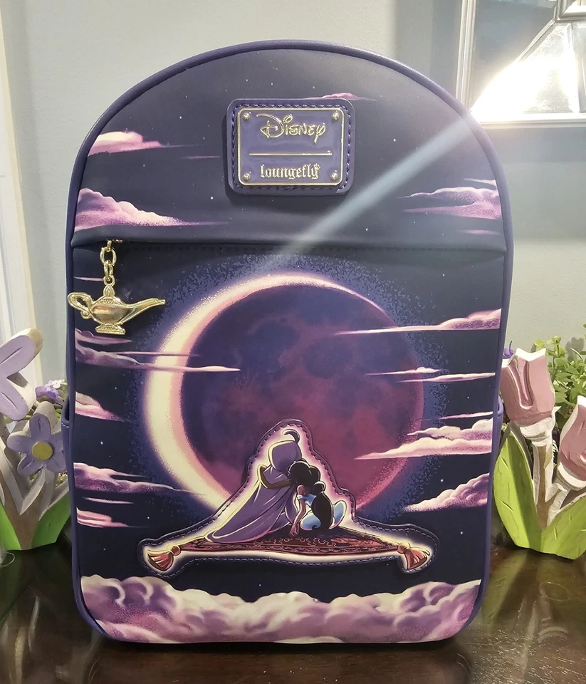 Loungefly Disney Aladdin Jasmine Magic Carpet Moon Ride HT
