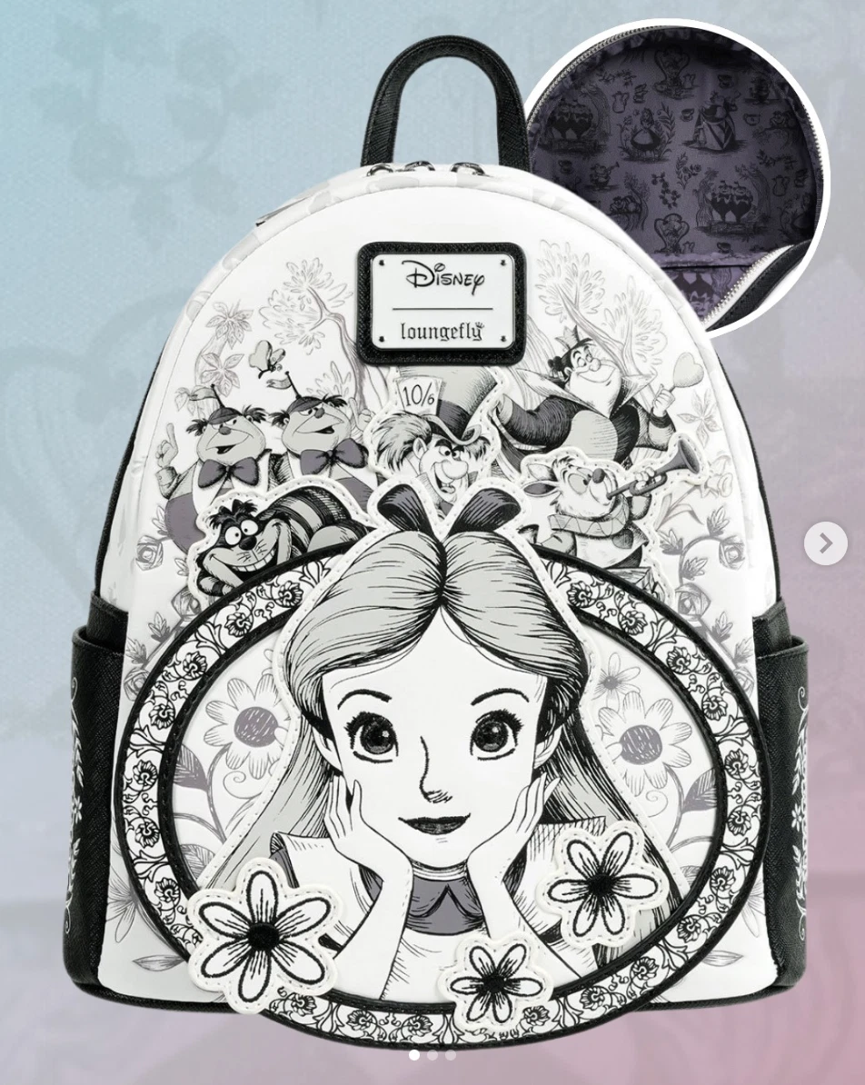 Loungefly Disney Alice in Wonderland Sketch