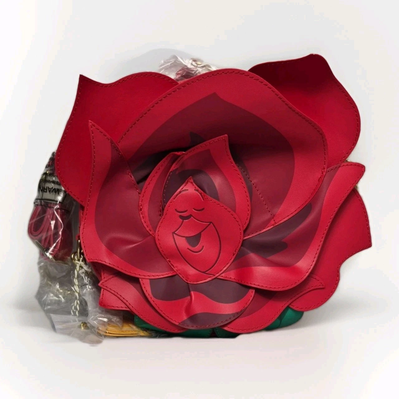 LOUNGEFLY DISNEY ALICE IN WONDERLAND Red Rose Stitch Shoppe