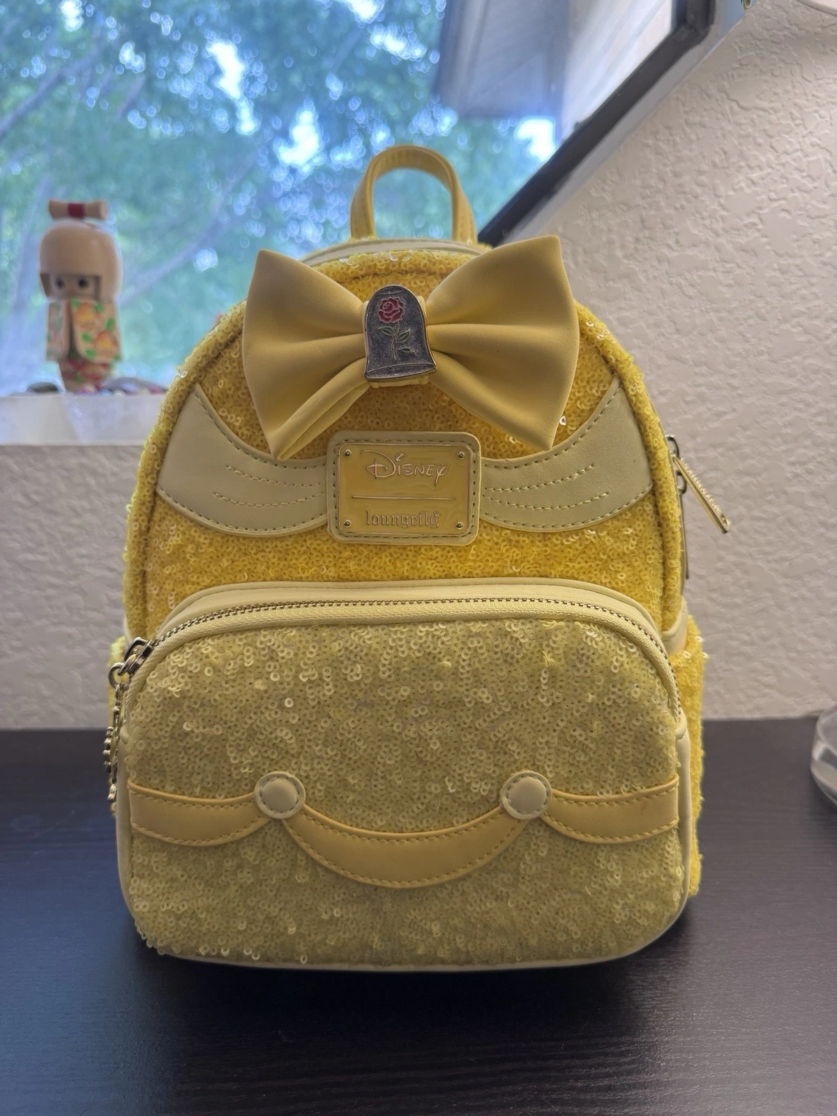 Loungefly Exclusive Beauty and The Beast Belle Sequin