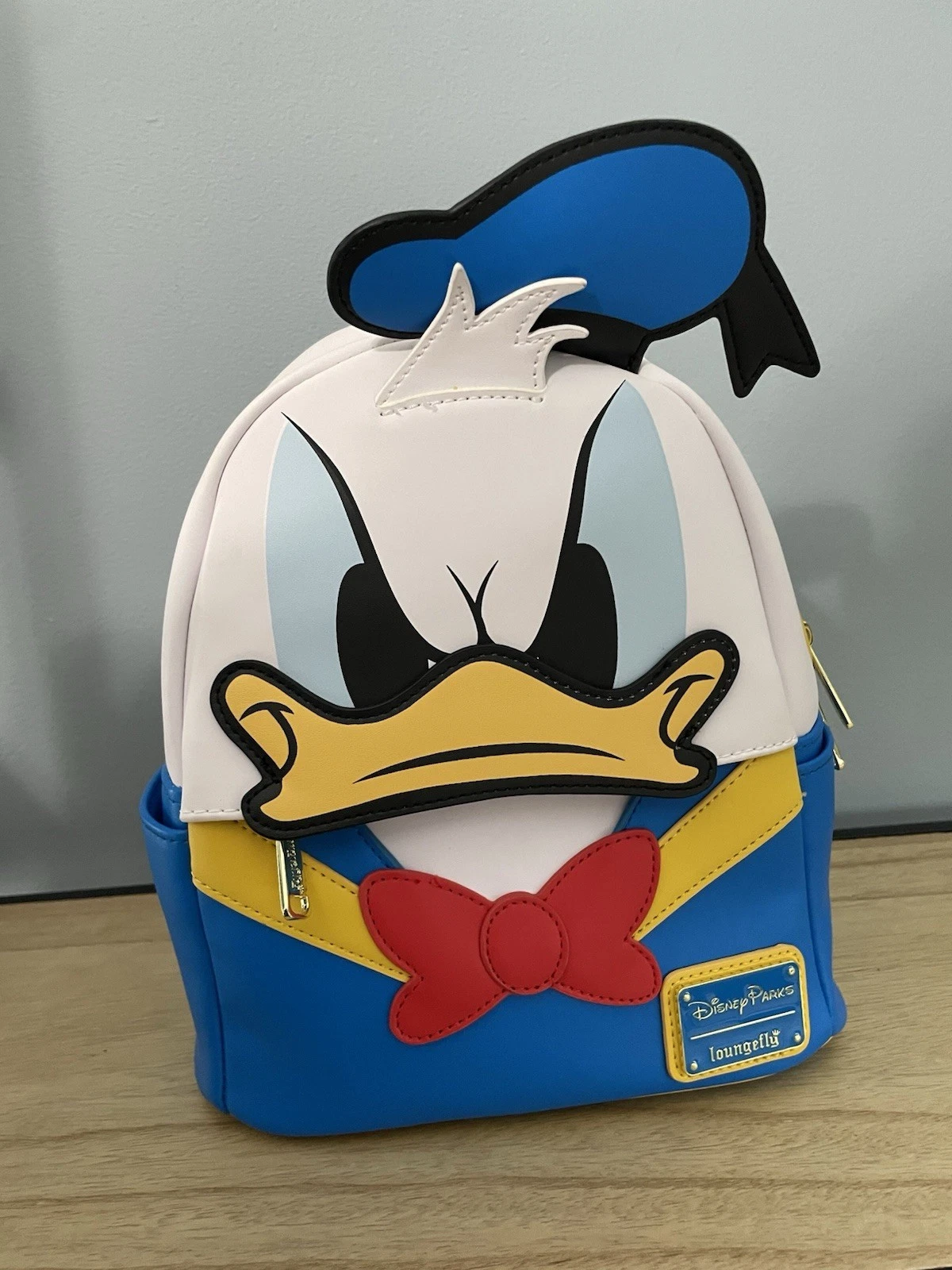 Loungefly Disney Parks Donald Duck 90th Color Changing Mini Backpack