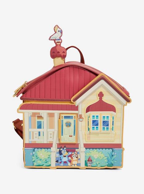 Bluey Heeler House Figural Mini Backpack