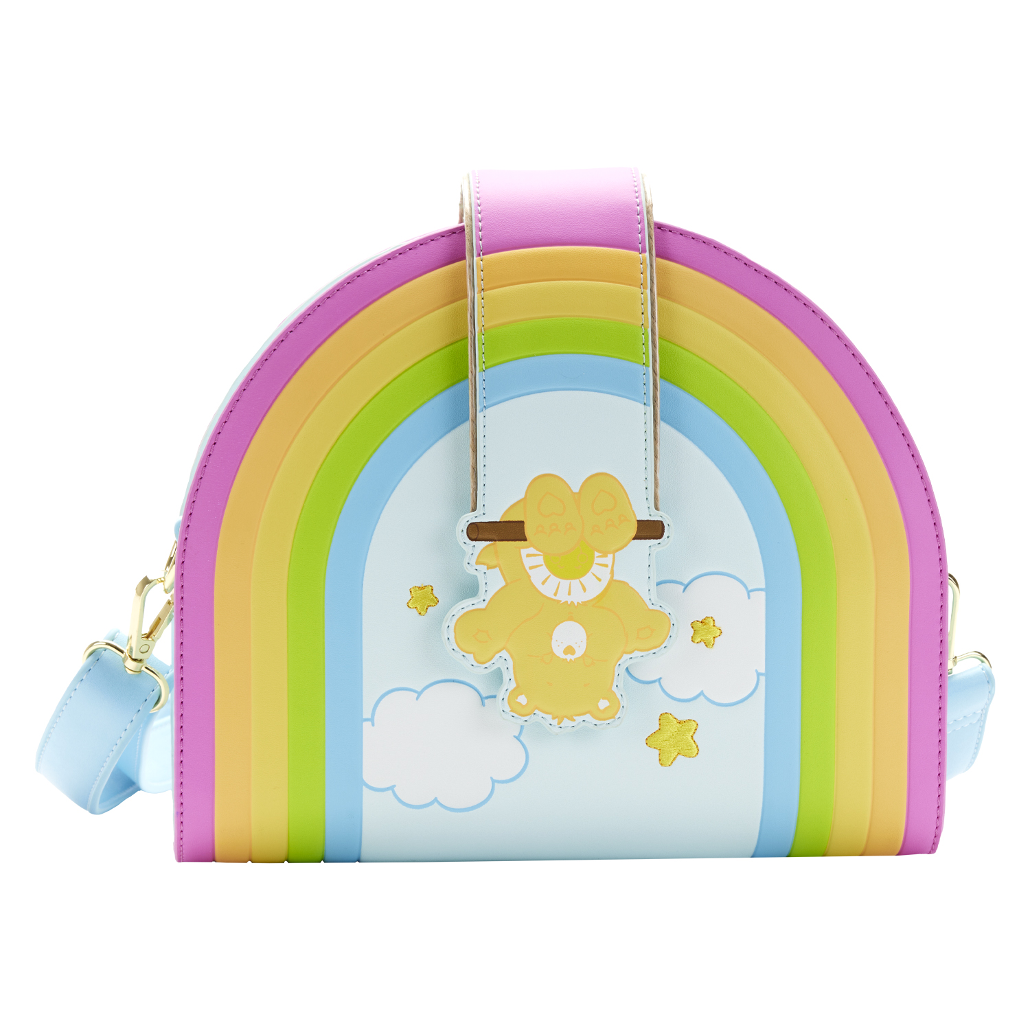 Care Bears Loungefly Crossbody Bag - Carebears Rainbow Swing