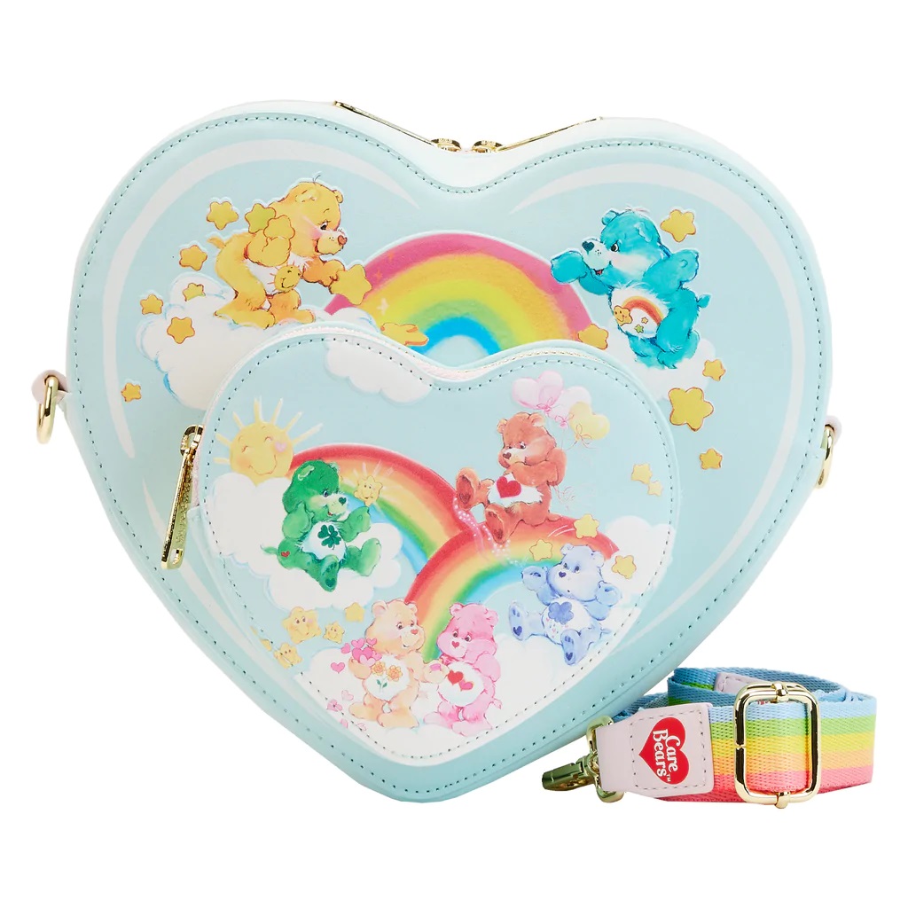 Care Bears Loungefly Crossbody Bag - Cloud Party Heart