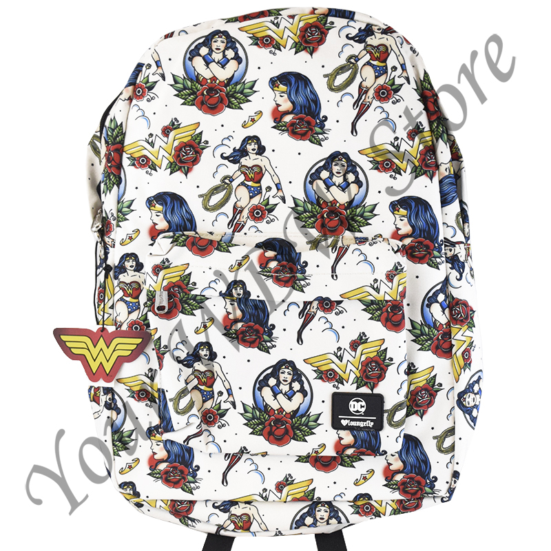 DC Comics Loungefly Backpack Bag - Wonder Woman Tattoo