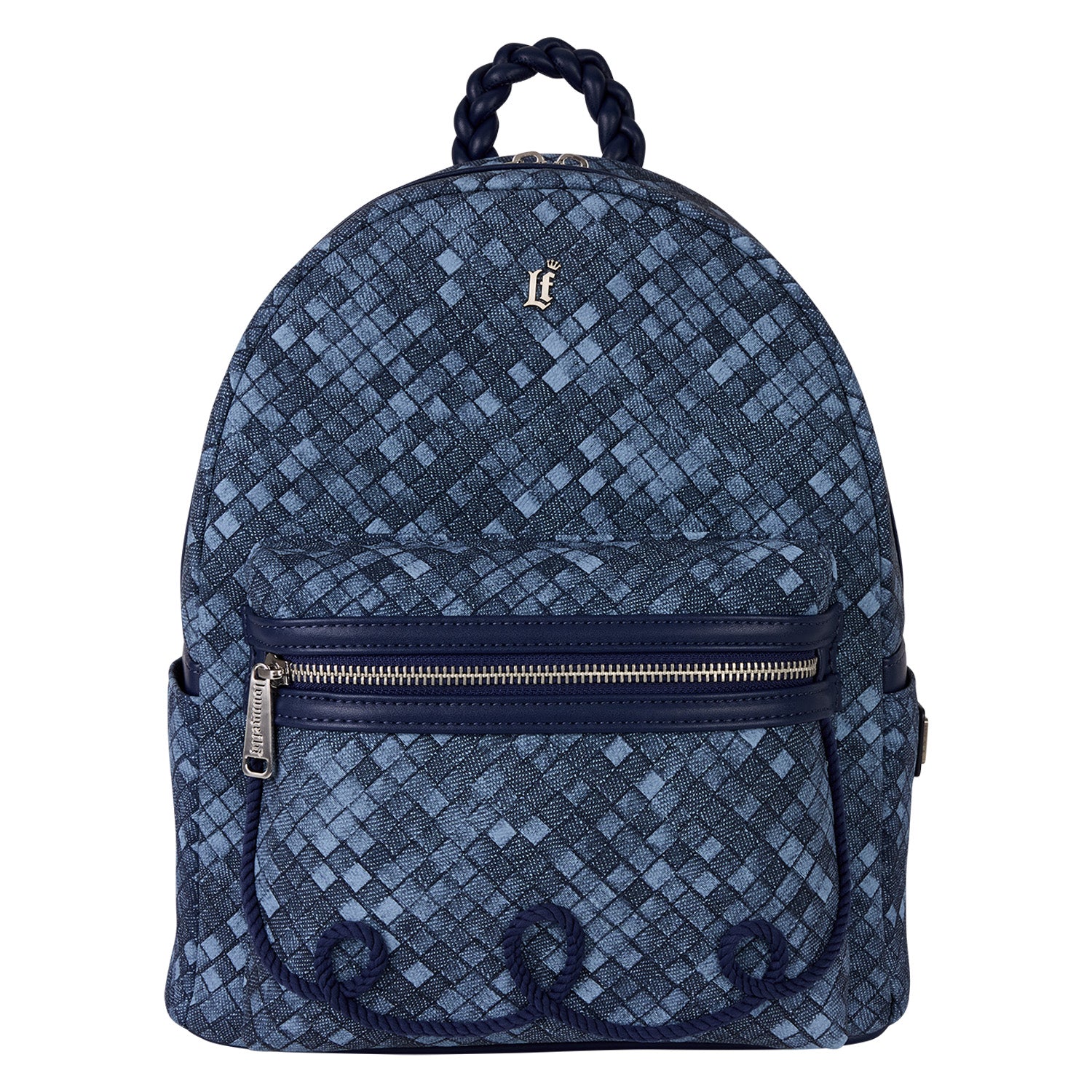 Denim Mini Backpack