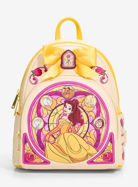 Disney Beauty and the Beast Belle Stained Glass Mini Backpack