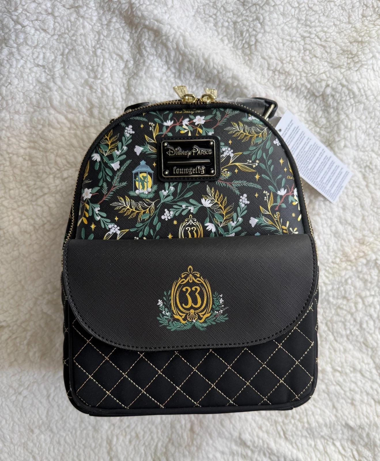 Disney Club 33 Loungefly Tinkerbell Holiday Backpack