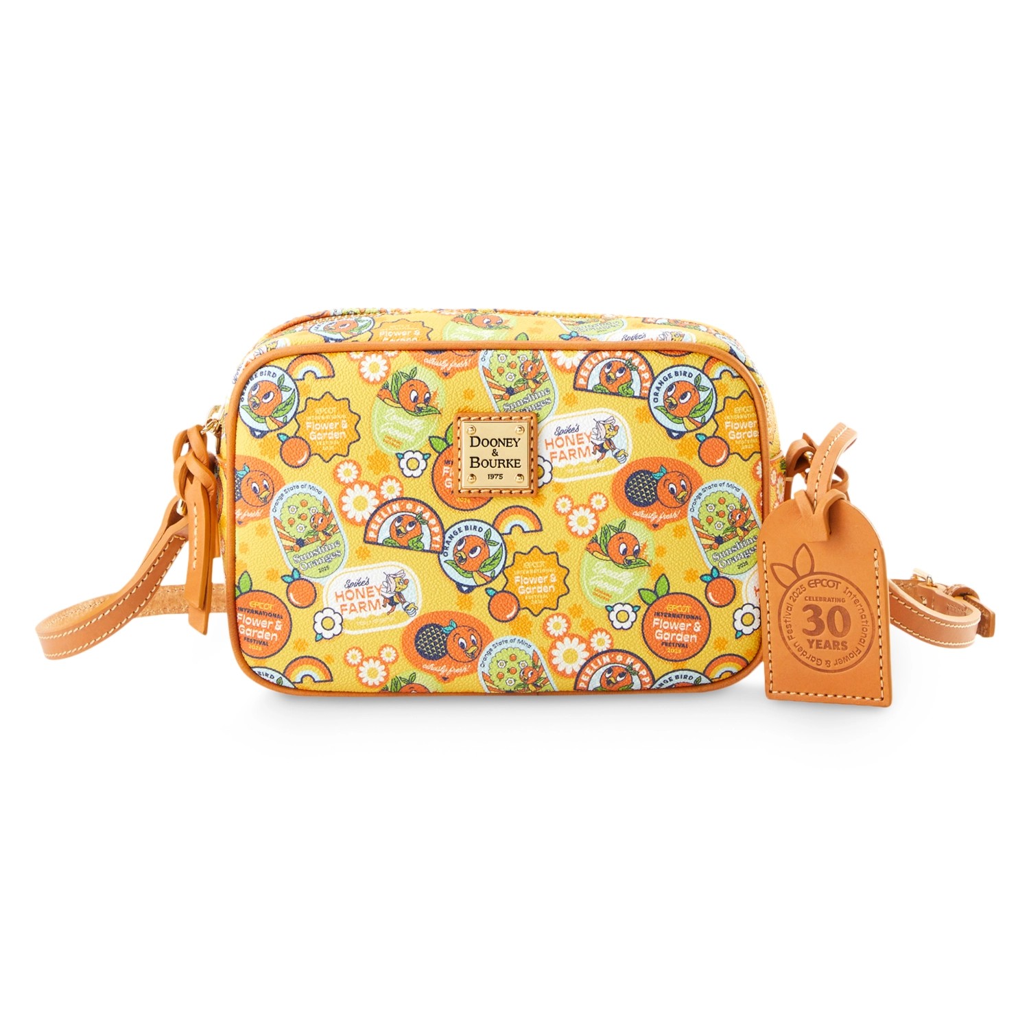 Disney Dooney & Bourke Bag - 2025 Epcot Flower and Garden - Orange Bird Camera Bag