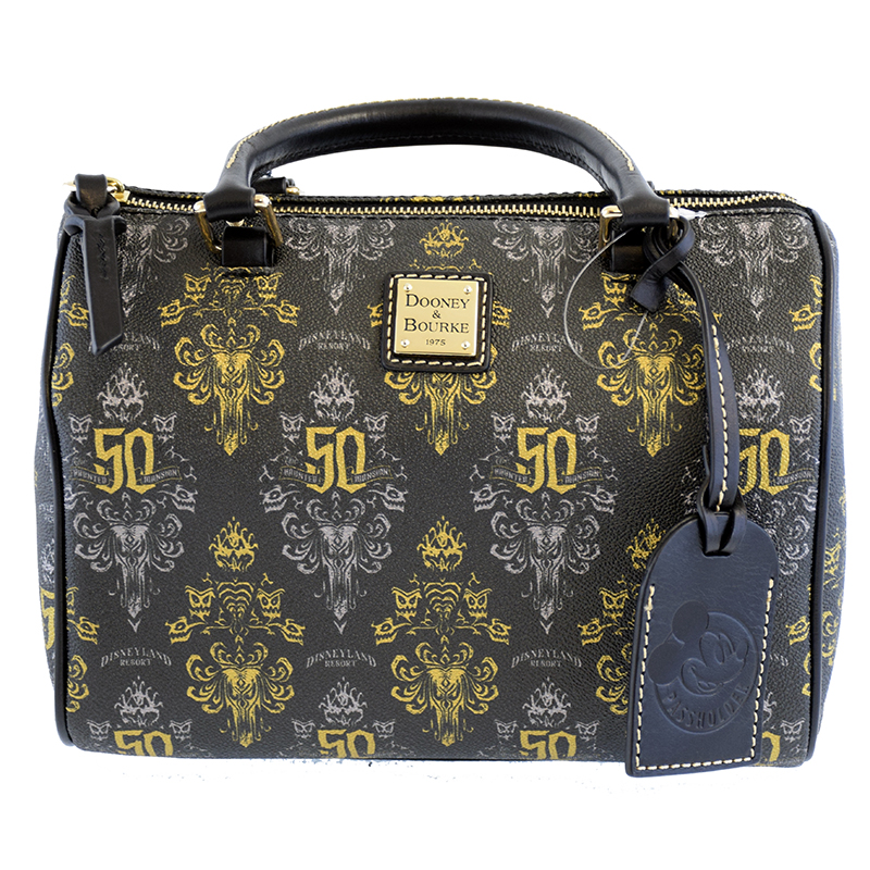 Disney Dooney & Bourke Bag - Barrel Bag - Haunted Mansion 50th Celebration - Passholder