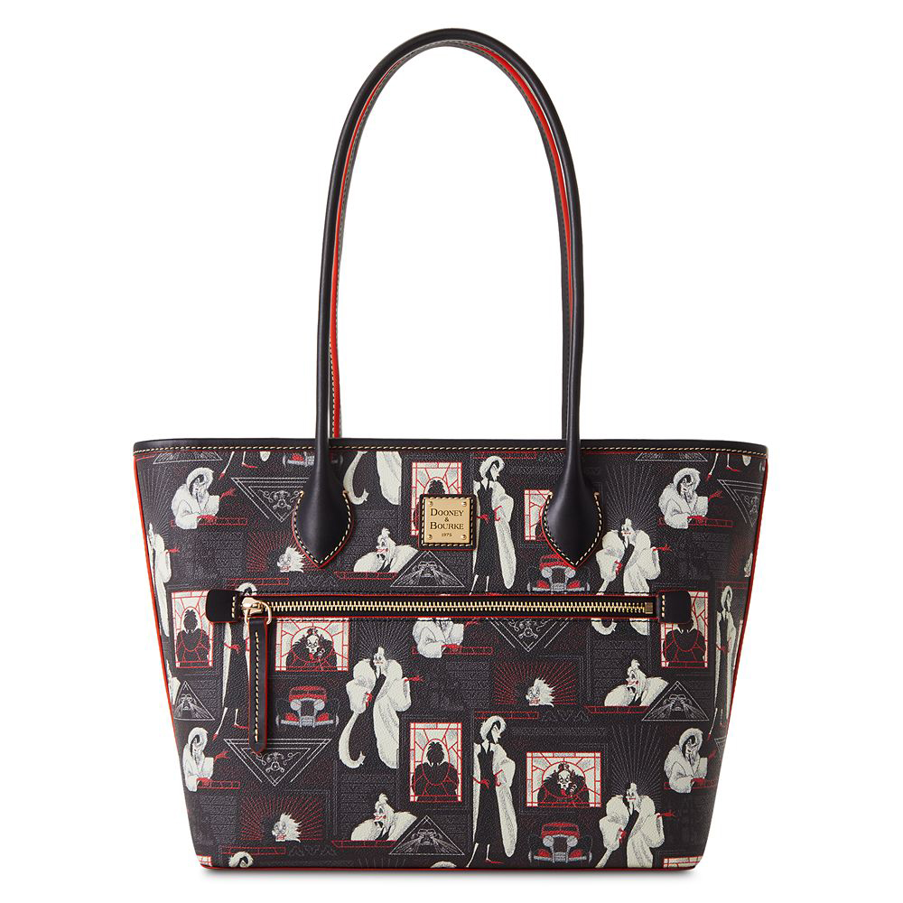 Disney Dooney & Bourke Bag - Cruella De Vil Zip Tote Bag