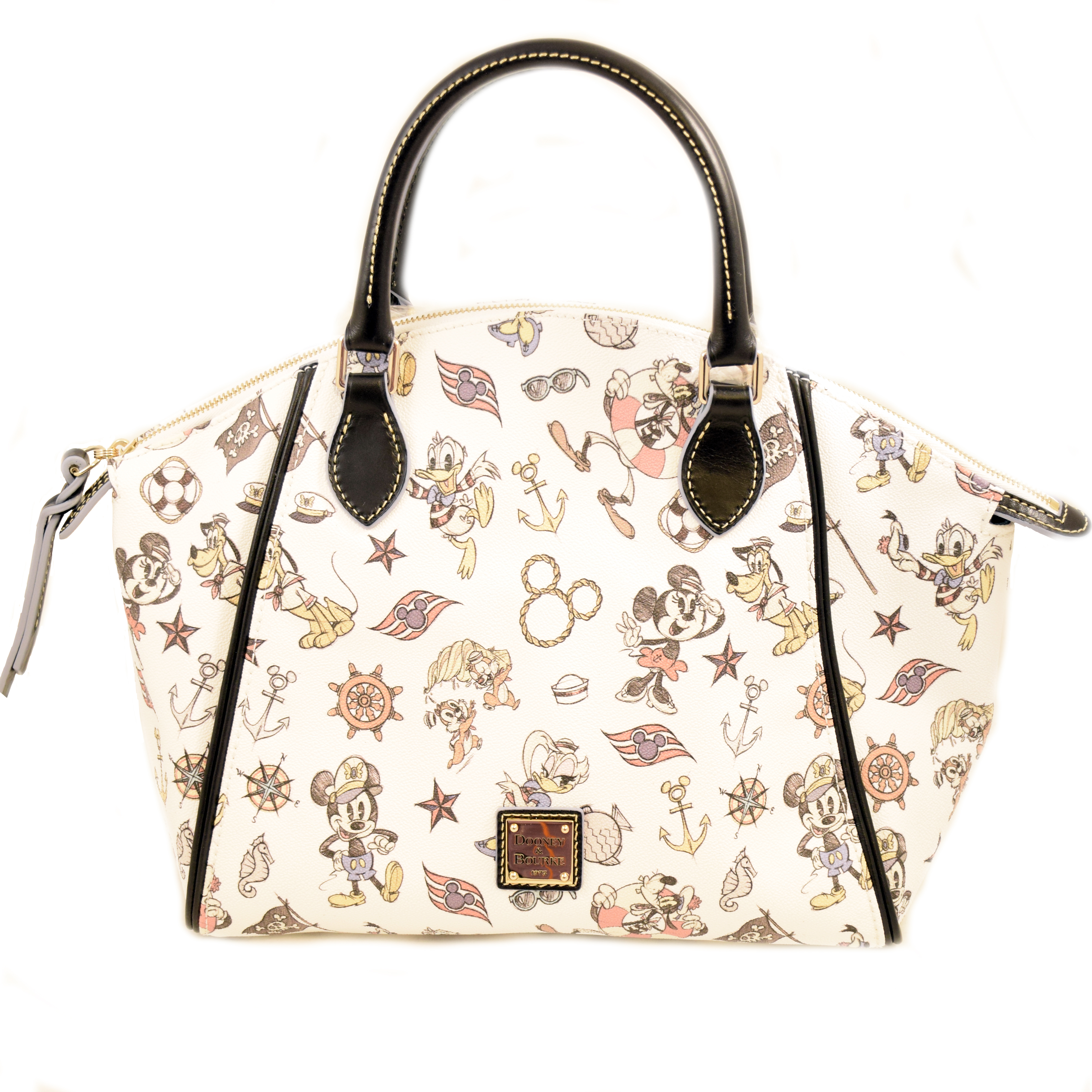 Disney Dooney & Bourke Bag - Disney Cruise Line Mickey & Friends - Satchel