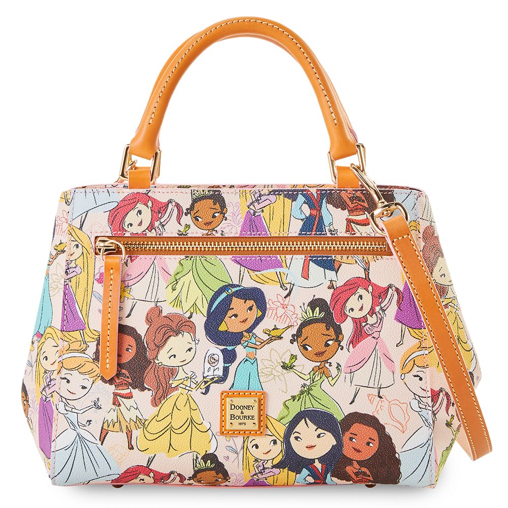 Disney Dooney & Bourke Bag - Disney Princesses - Small Zip Satchel Bag