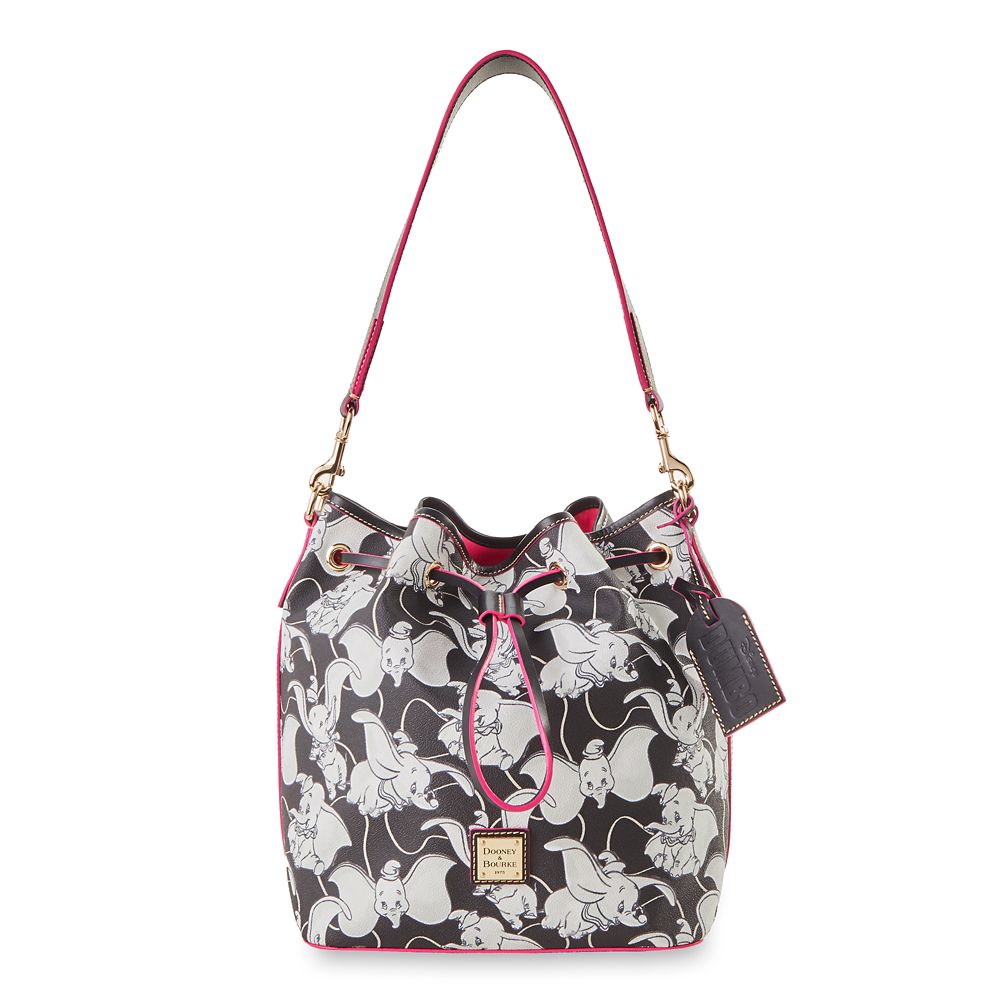 Disney Dooney & Bourke Bag - Dumbo Black and White - Drawstring Bag