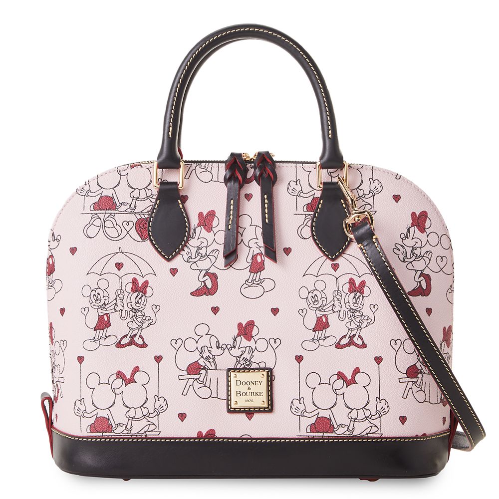 Disney Dooney & Bourke Bag - Mickey and Minnie Mouse Valentine - Satchel Bag