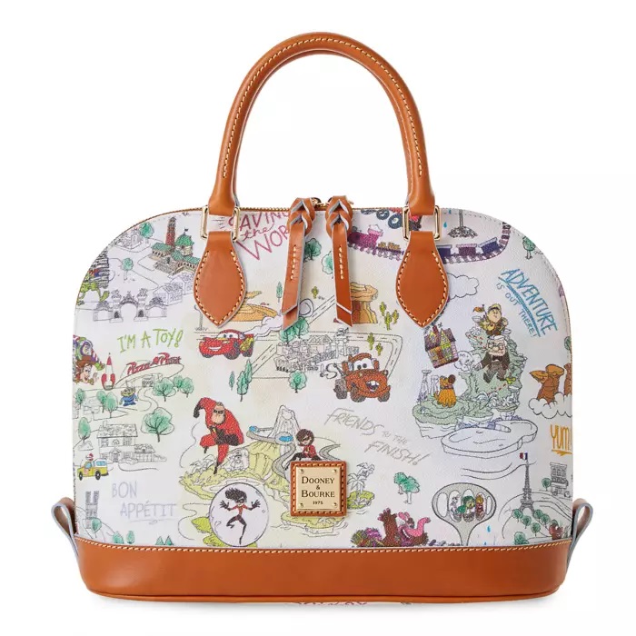 Disney Dooney & Bourke Bag - Pixar Maps - Satchel