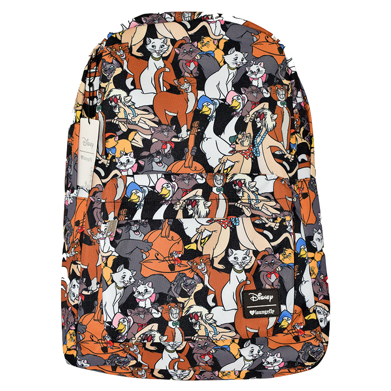 Disney Loungefly Backpack Bag - Artistocats - Black