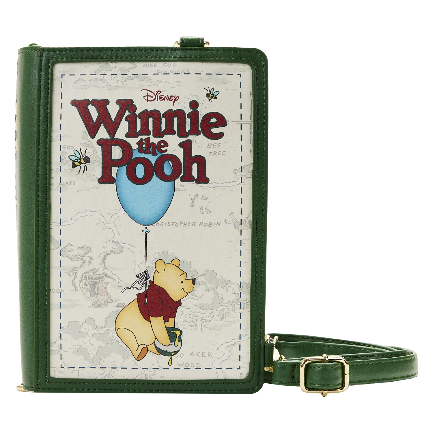 Disney Loungefly Convertible Crossbody - Book Series - Winnie the Pooh