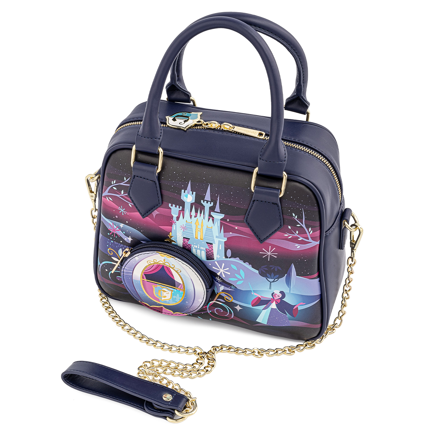 Disney Loungefly Crossbody Bag - Disney Castle Series - Cinderella Castle