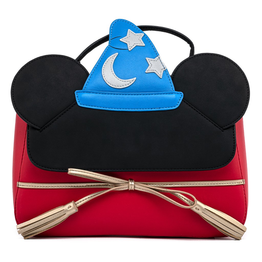 Disney Loungefly Crossbody Bag - Fantasia Sorcerer Mickey Mouse Cosplay