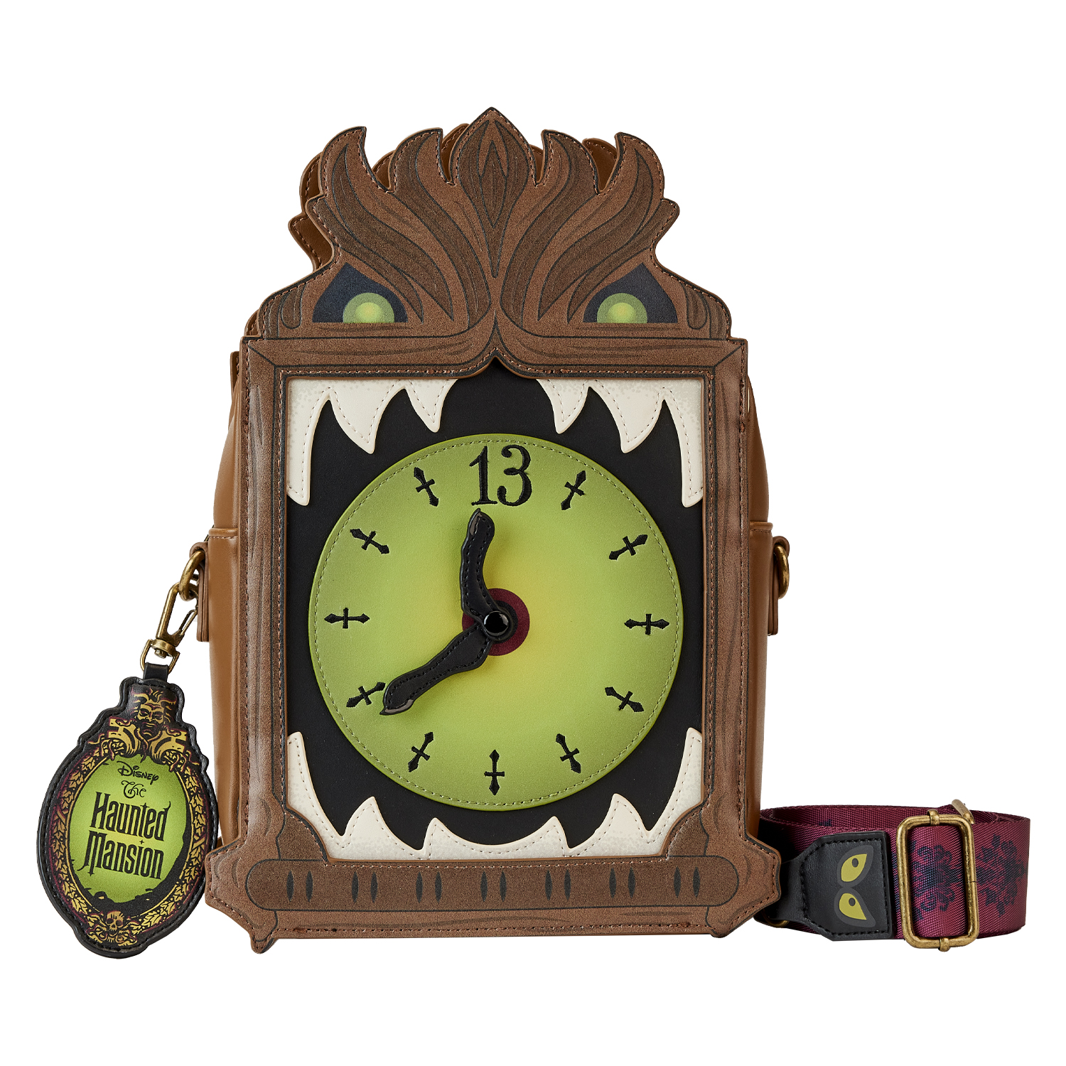 Disney Loungefly Crossbody Bag - Haunted Mansion Clock