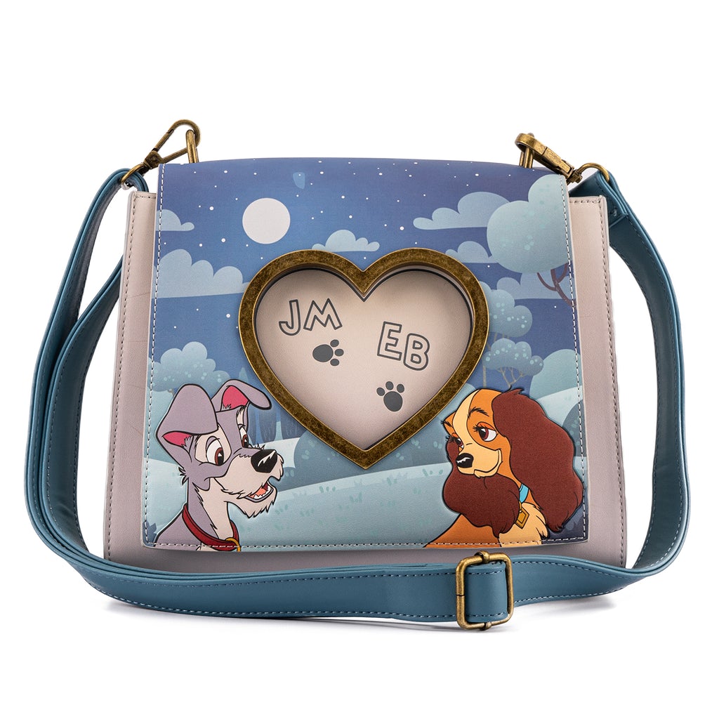 Disney Loungefly Crossbody Bag - Lady and the Tramp Wet Cement