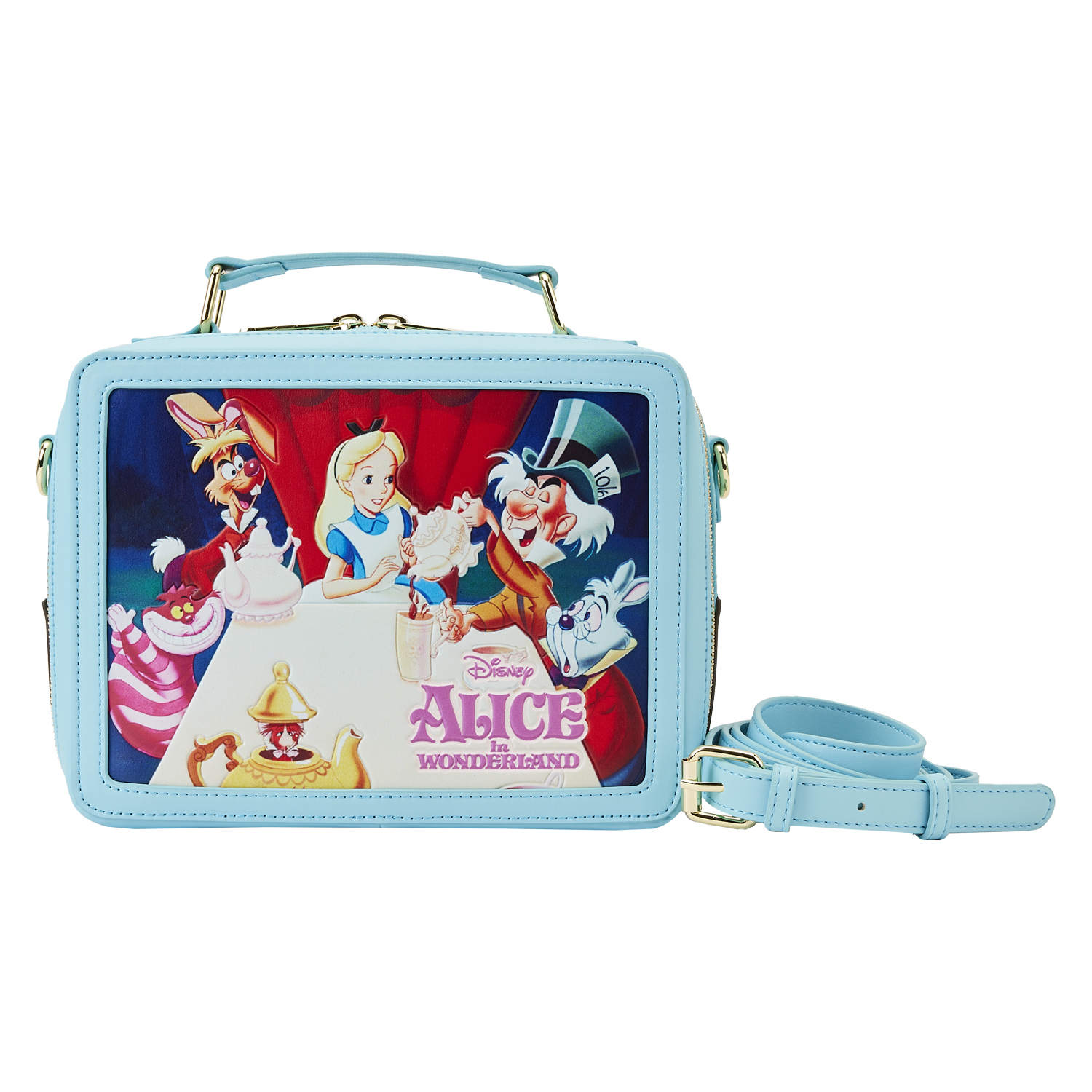 Disney Loungefly Crossbody Bag - Lunch Box Series - Alice in Wonderland