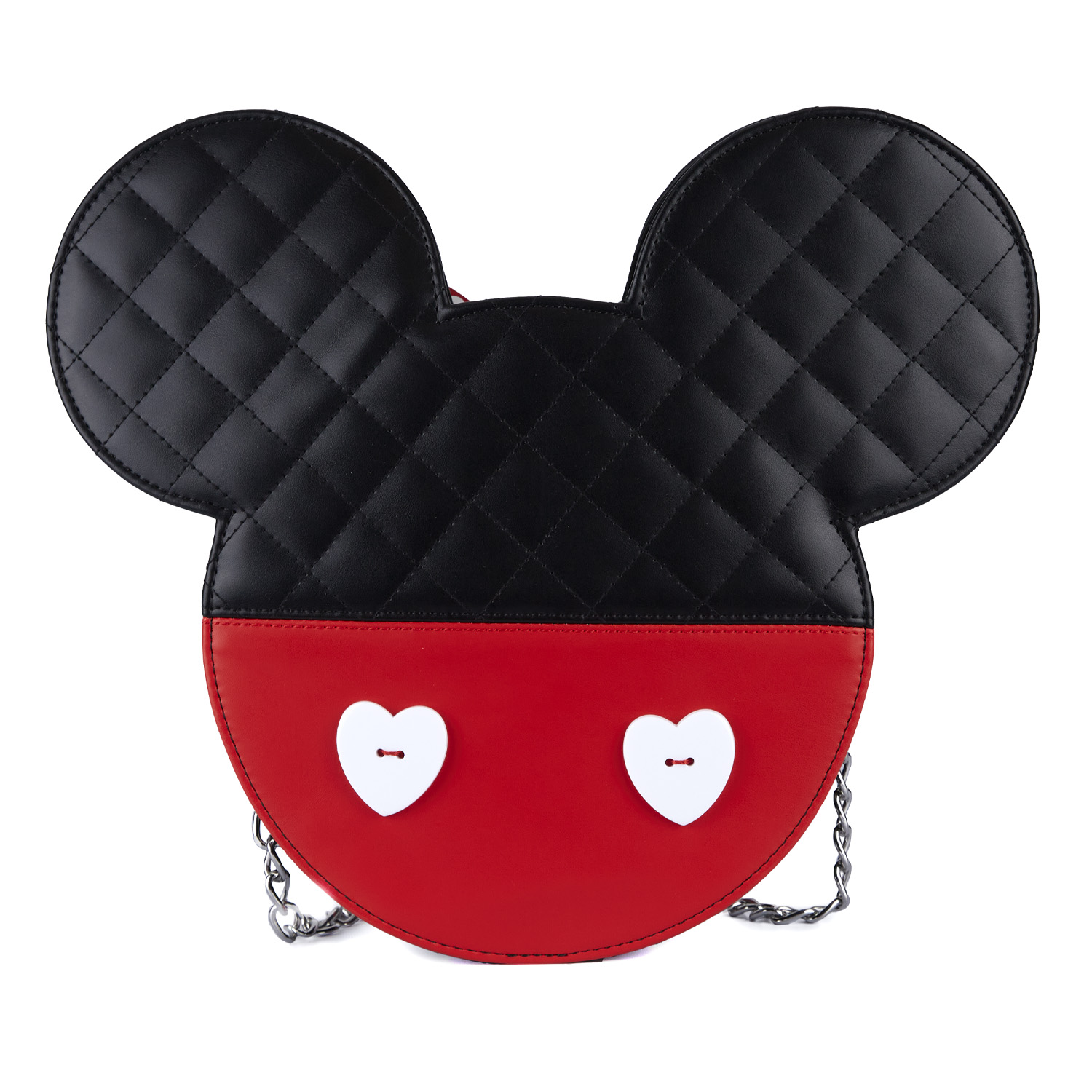 Disney Loungefly Crossbody Bag - Mickey and Minnie Valentines Reversible Crossbody Bag