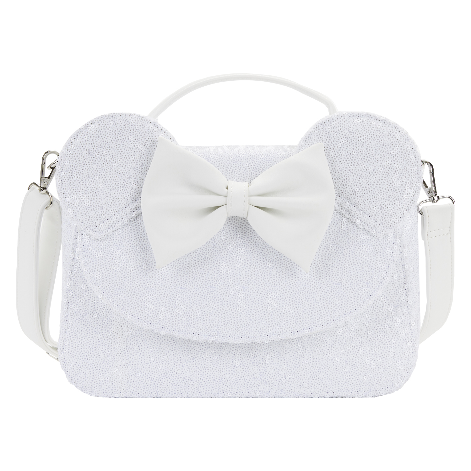 Disney Loungefly Crossbody Bag - Minnie Sequin Wedding
