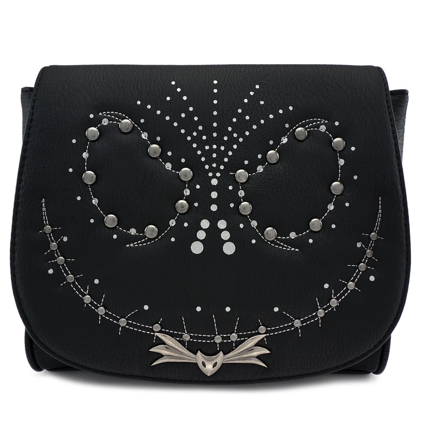 Disney Loungefly Crossbody Bag - Nightmare Before Christmas Studded Jack Face