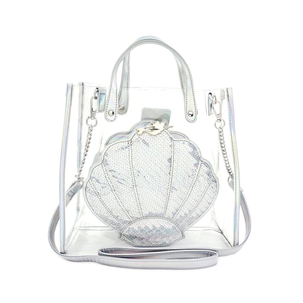Disney Loungefly Crossbody Bag - The Little Mermaid 30th Anniversary 2 Piece PVC Crossbody Bag
