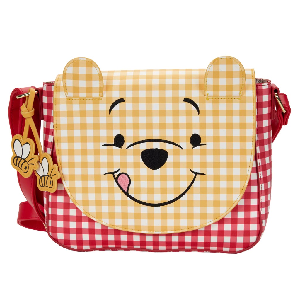 Disney Loungefly Crossbody Bag - Winnie the Pooh Gingham Cosplay