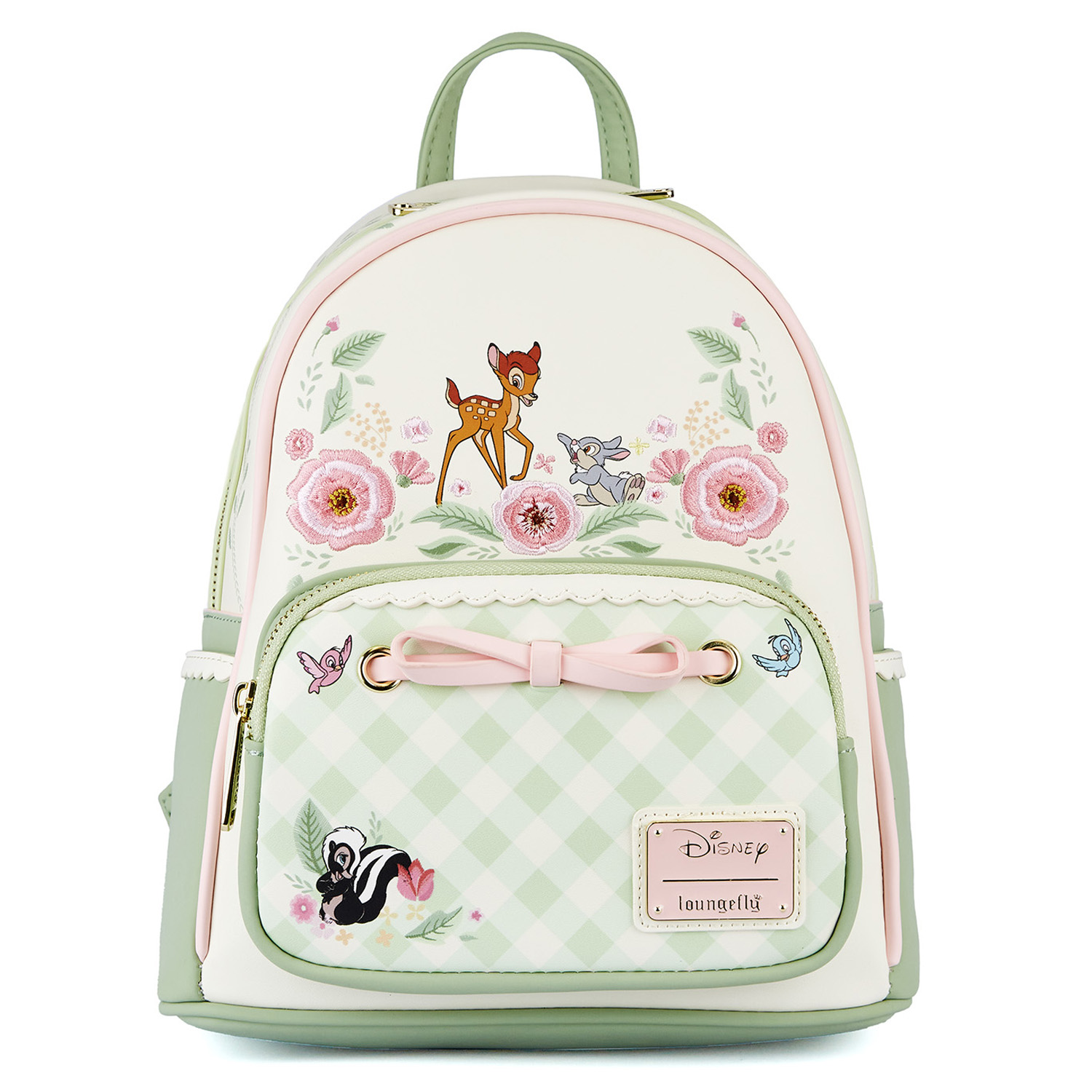 Disney Loungefly Mini Backpack - Bambi Spring Time Gingham