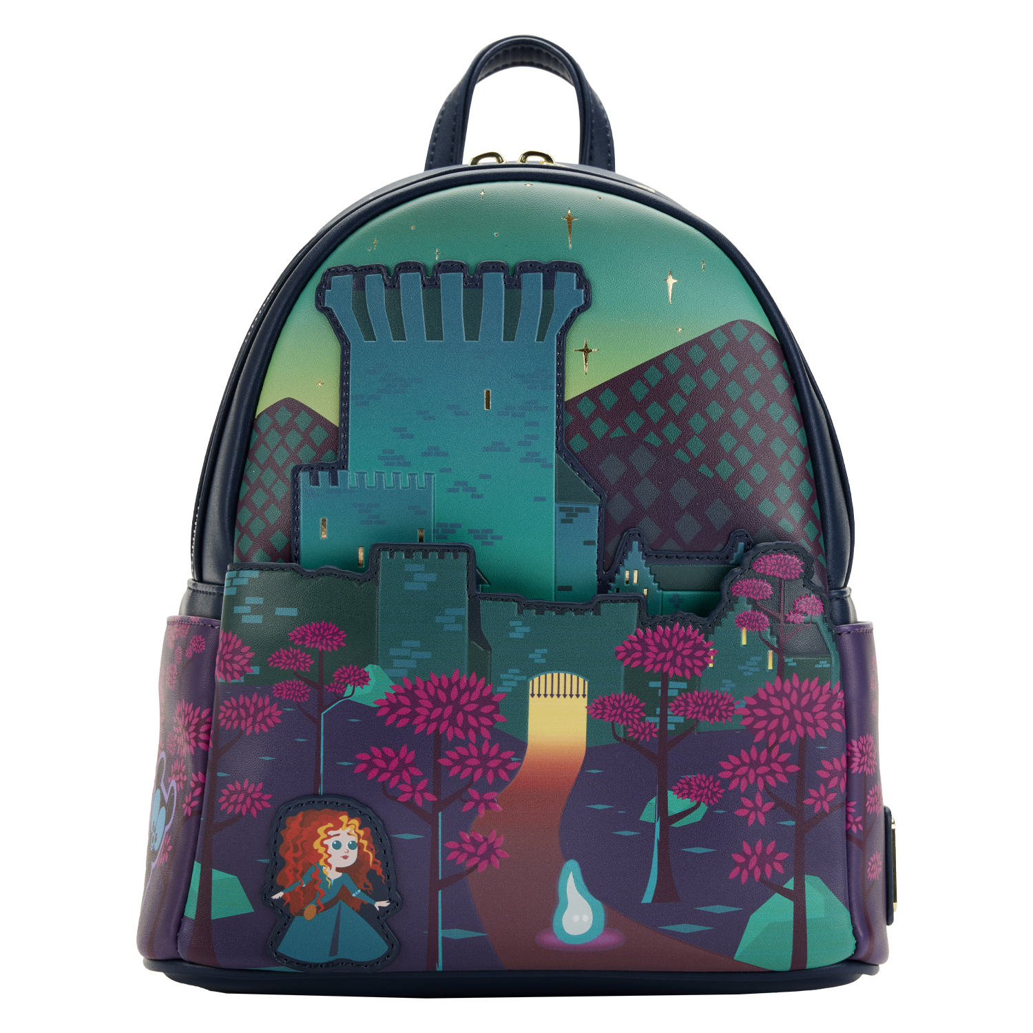 Disney Loungefly Mini Backpack - Disney Castle Series - Brave Castle