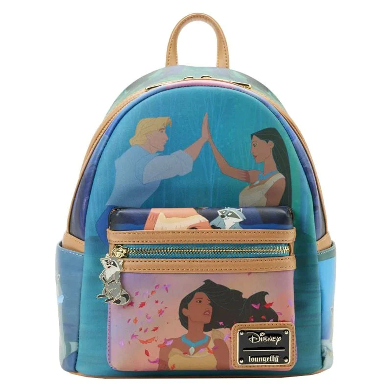 Disney Loungefly Mini Backpack - Disney Princess Scene - Pocahontas