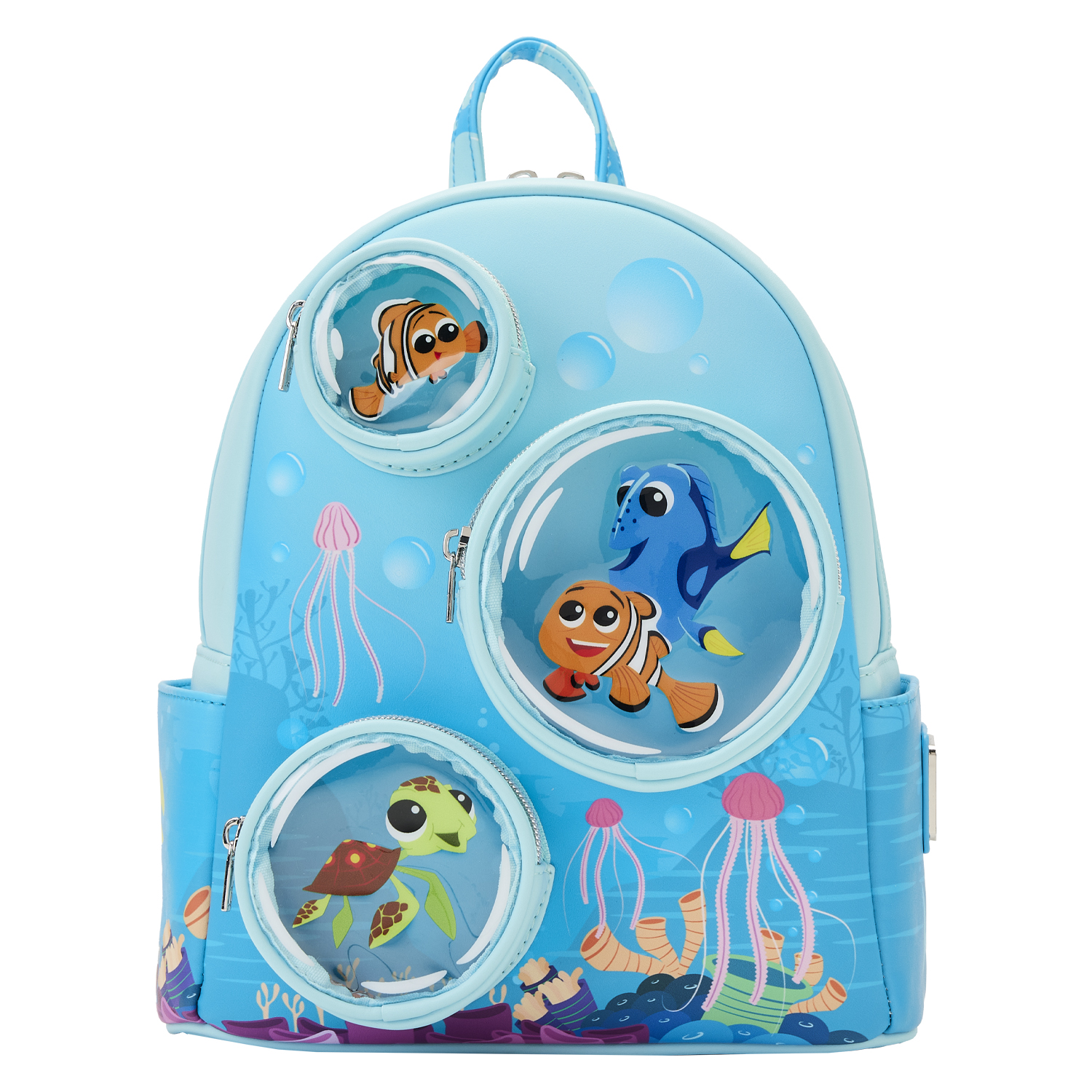 Disney Loungefly Mini Backpack - Finding Nemo 20th Anniversary - Bubble Pockets