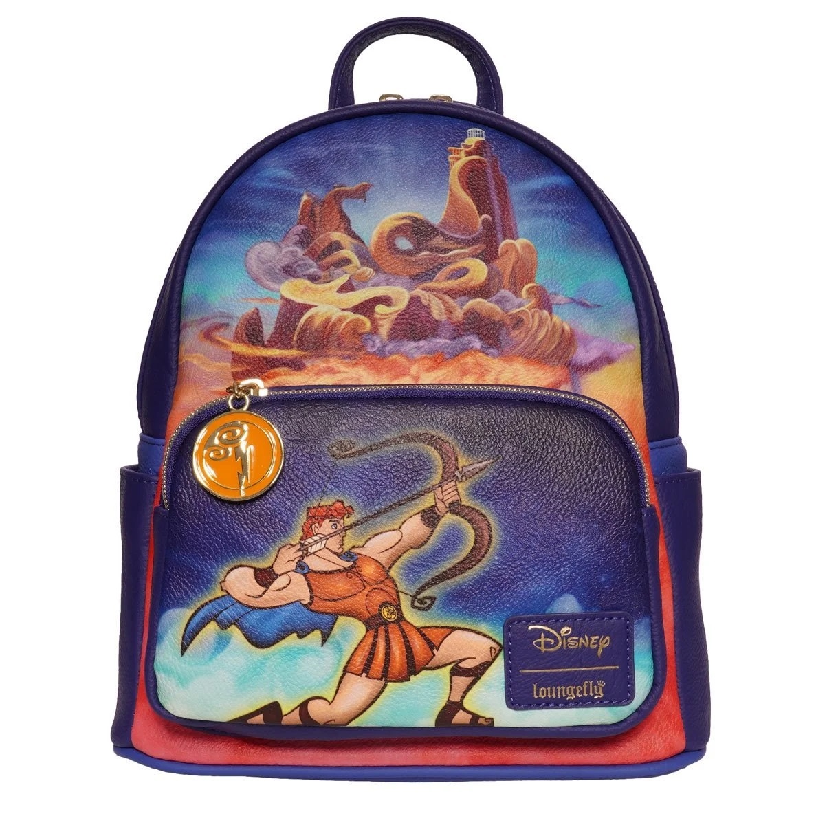 Disney Loungefly Mini Backpack - Hercules - Mount Olympus