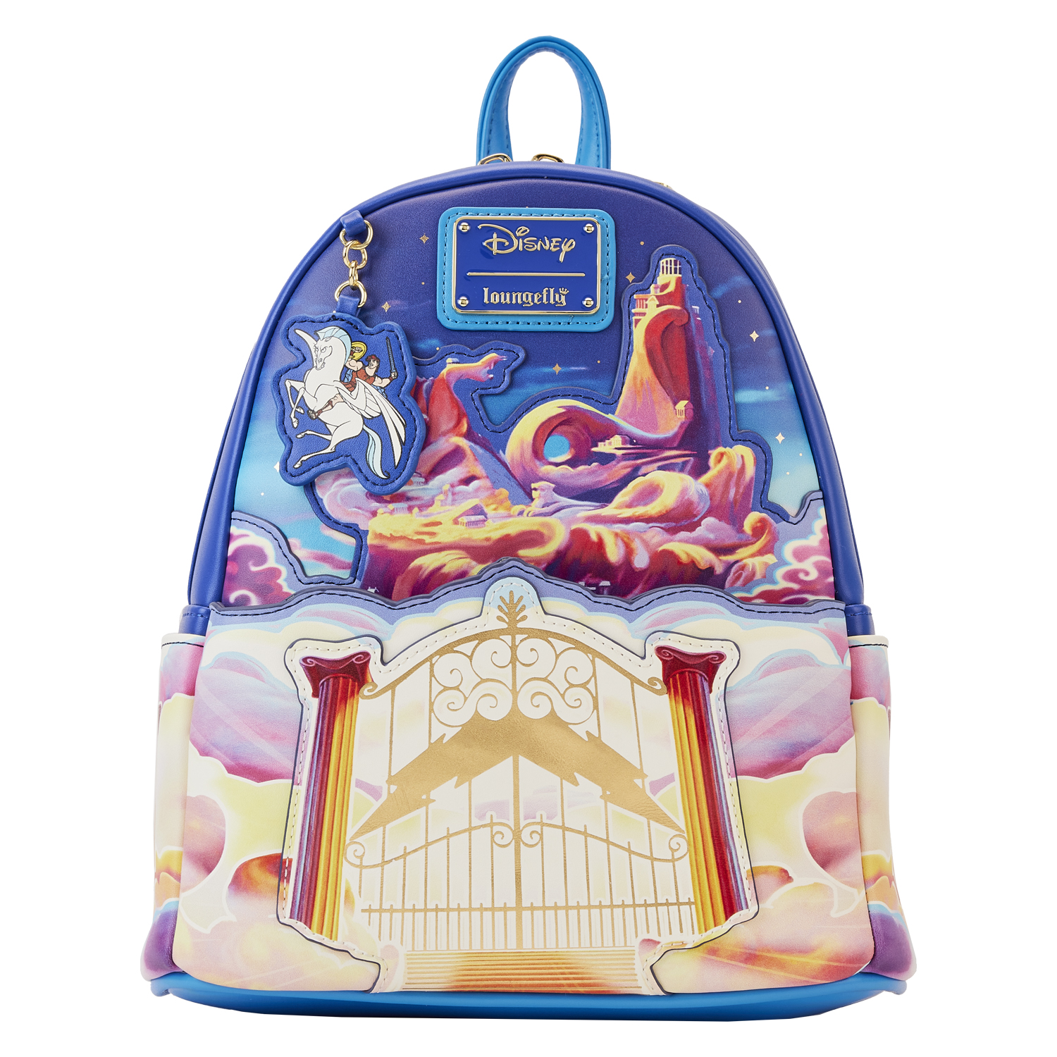 Disney Loungefly Mini Backpack - Hercules Mount Olympus Gates