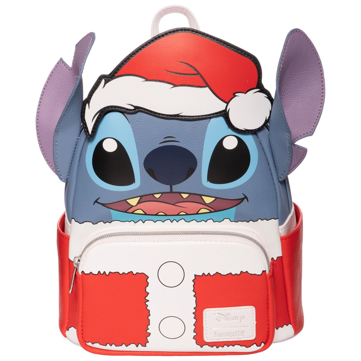 Disney Loungefly Mini Backpack - Lilo & Stitch Holiday Santa Stitch