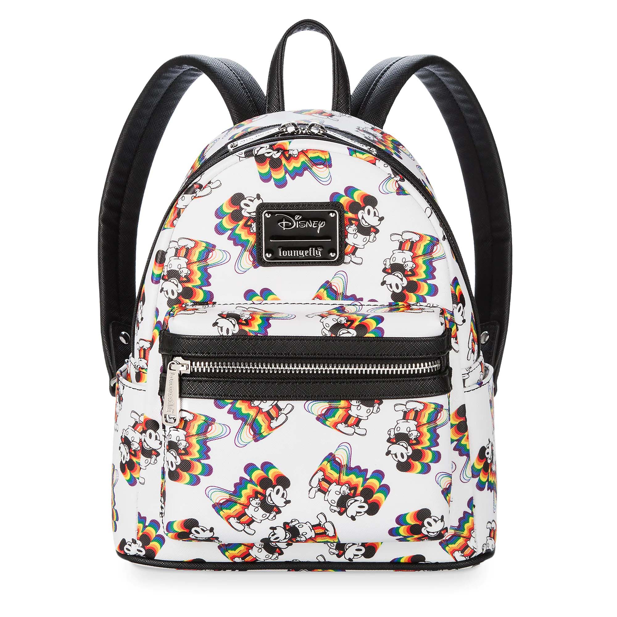Disney Loungefly Mini Backpack - Mickey Rainbow