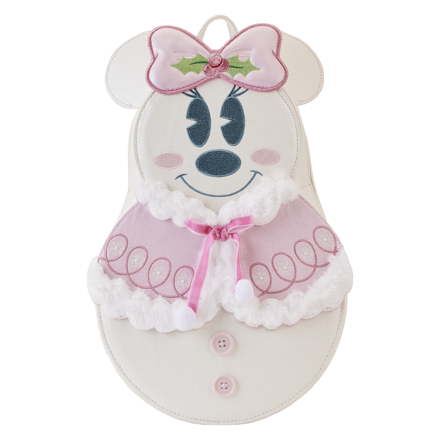 Disney Loungefly Mini Backpack - Minnie Mouse Pastel Snowman
