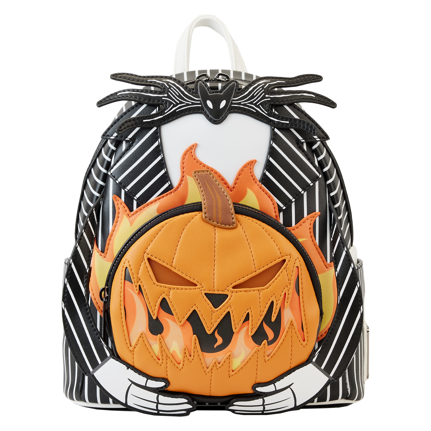 Disney Loungefly Mini Backpack - Nightmare Before Christmas Jack Pumpkin Glow Head