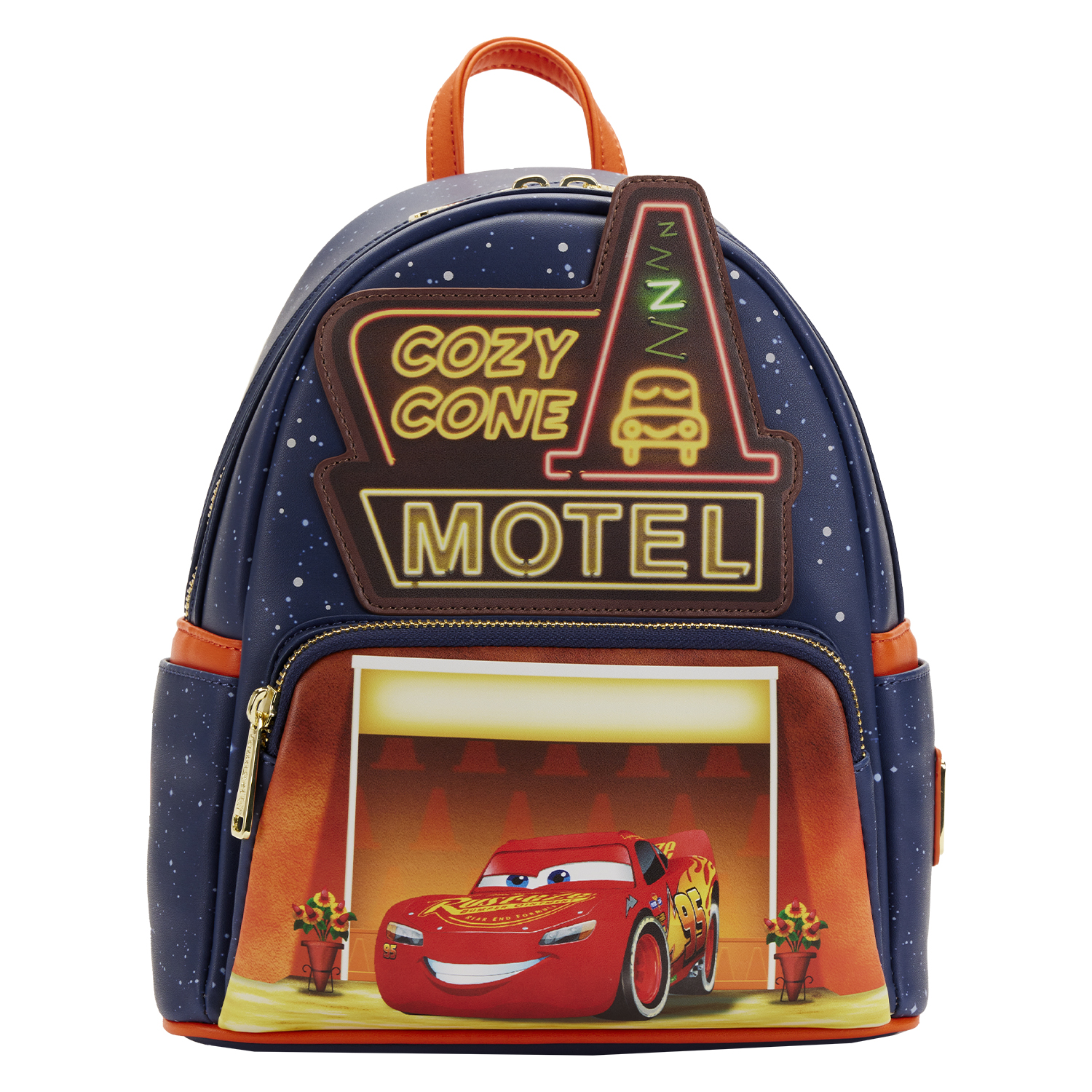 Disney Loungefly Mini Backpack - Pixar Moments - Cars Cozy Cone