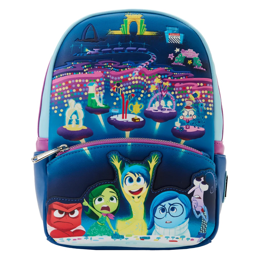 Disney Loungefly Mini Backpack - Pixar Moments - Inside Out Control Panel