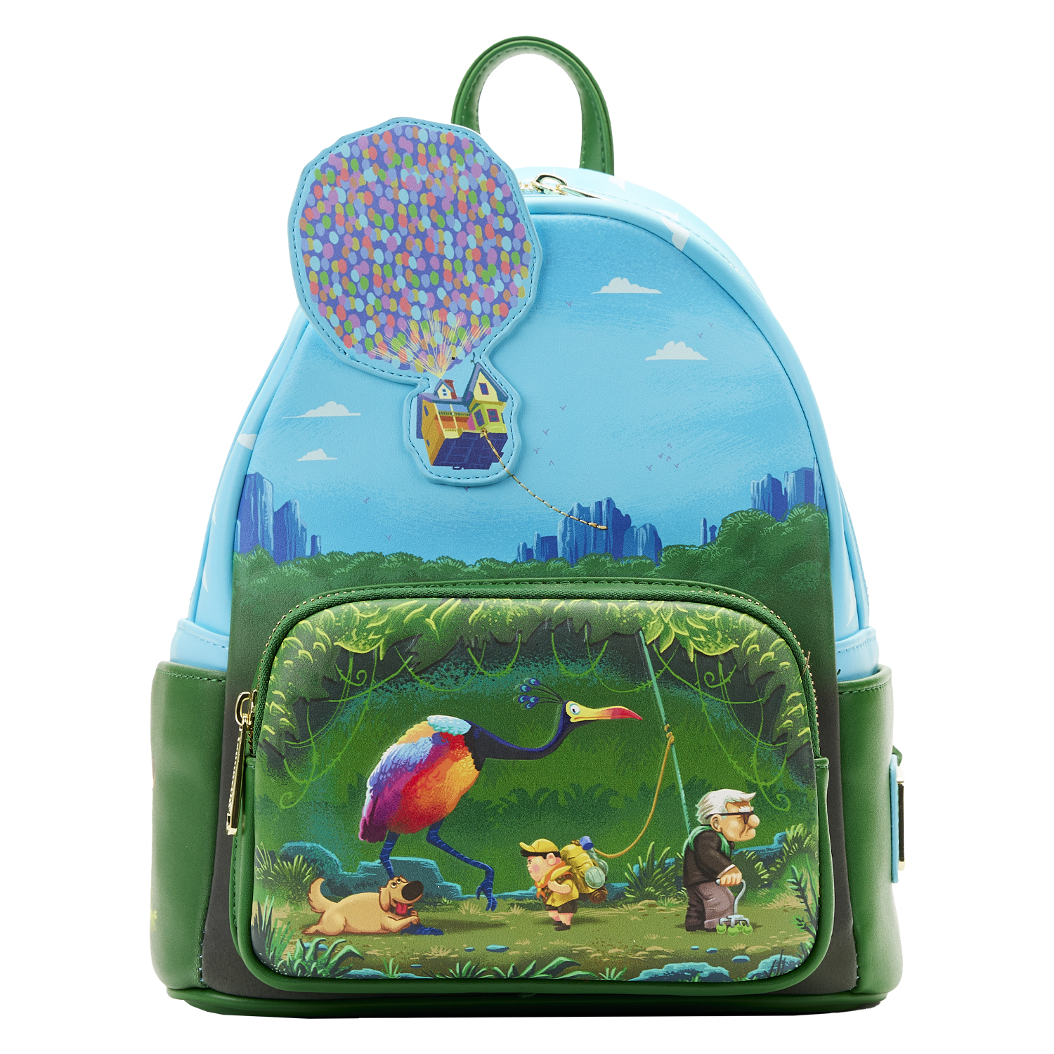 Disney Loungefly Mini Backpack - Pixar Moments - Up Jungle Stroll