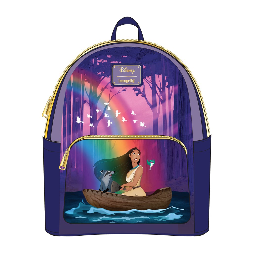 Disney Loungefly Mini Backpack - Pocahontas Just Around the Riverbend