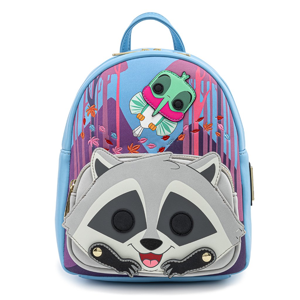Disney Loungefly Mini Backpack - Pocahontas Meeko Flit Earth Day Cosplay