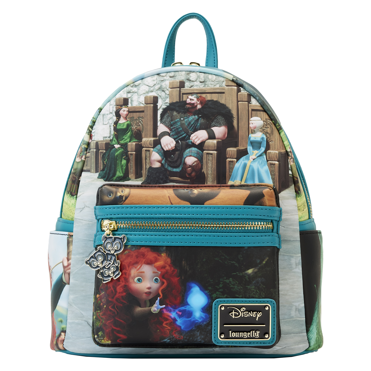 Disney Loungefly Mini Backpack - Princess Scenes - Brave Merida